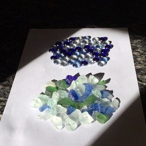 Glass Gemstones & Sea Glass